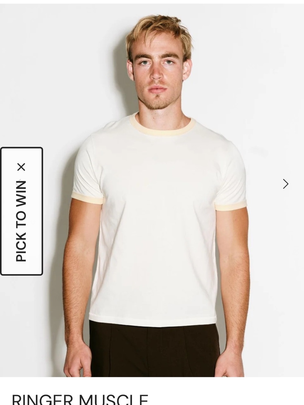 Sown Again Ringer Tee - Picture 2 of 7